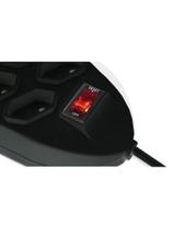 Protetor Eletronico Intelbras C/ 8 Tomadas Preto.
