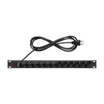 Protetor Eletronico Intelbras Com 12 Tomadas Para Rack -... Protetor Eletronico Intelbras Com 12 Tomadas Para Rack -...