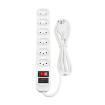 Protetor Eletrônico Intelbras com 6 tomadas EPE 1006 Branco