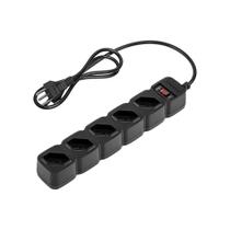 Protetor Eletrônico Intelbras EPE 205 +, com 5 Tomadas, Bivolt, Preto - 4824203 Protetor Eletrônico Intelbras EPE 205 +, com 5 Tomadas, Bivolt, Preto - 4824203