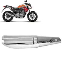 Protetor Escapamento Cb 300 2012 2013 2014 Original Cromado Protetor Escapamento Cb 300 2012 2013 2014 Original Cromado