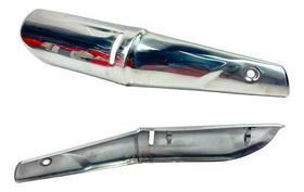 Protetor Escapamento Cromado Cb300 2009 2010 2011 A 2015