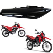 Protetor escapamento escape honda nxr bros 160 2016-2022 preto fosco Protetor escapamento escape honda nxr bros 160 2016-2022 preto fosco