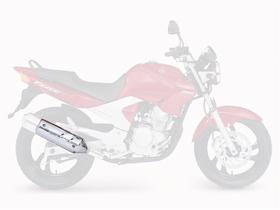 Protetor Escapamento Fazer 250 2005 á 2010 Cromado Protetor Escapamento Fazer 250 2005 á 2010 Cromado