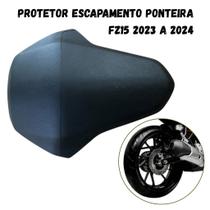 Protetor Escapamento Ponteira FZ15 2023 a 2024 Protetor Escapamento Ponteira FZ15 2023 a 2024