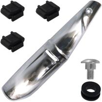 Protetor escape escapamento CB300 CB300R 2009 a 2015 com parafusos e coxins