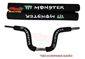 Protetor Espuma Guidão 22Mm Com 2 Peças - 32 Cm - Monster Protetor Espuma Guidão 22Mm Com 2 Peças - 32 Cm - Monster