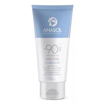Protetor Facial Clareador Toque Seco Anasol FPS90 60g
