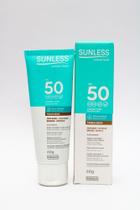 Protetor Facial Com Base Bronze Fps 50 60g Sunless - Farmax