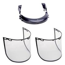 Protetor facial de acoplar ao capacete / suporte visor holder ca 40639 deltaplus
