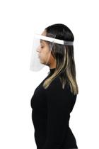 Protetor facial face shield transparente com cinta de silicone 5 unidades Protetor facial face shield transparente com cinta de silicone 5 unidades
