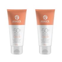 Protetor Facial Fps 50 Clareador Anasol 60gr Toque Seco 2 Un Protetor Facial Fps 50 Clareador Anasol 60gr Toque Seco 2 Un