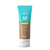 Protetor Facial Fps 60 Antioleosidade 40g - Sunless
