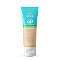 Protetor Facial Fps 60 Antioleosidade 40g - Sunless