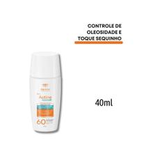 Protetor Facial FPS 60 com Cor 40g Alta proteção, efeito matte e toque sequinho