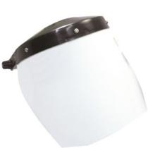 Protetor facial incolor 8" com catraca
