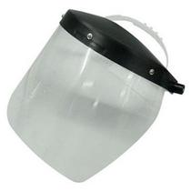 Protetor Facial Incolor com Catraca - Modelo Evolution - Carbografite - Tamanho 8