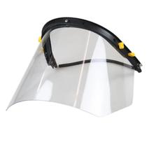 Protetor Facial Incolor Suporte Plástico 8" Evolution Carbografite Protetor Facial Incolor Suporte Plástico 8" Evolution Carbografite