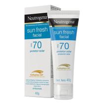 Protetor Facial Neutrogena Sun Fresh FPS 70 40g Protetor Facial Neutrogena Sun Fresh FPS 70 40g