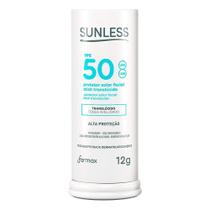 Protetor Facial Sunless FPS 50 Stick Translúcido 12g