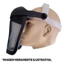 Protetor facial telado 150mm ledan