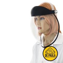 Protetor facial visor transparente bolha médicos enfermeiros