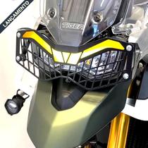 Protetor Farol Aço+acríl Engate Rápido Tiger 900 todas