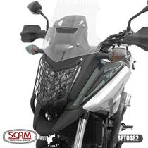 Protetor Farol Aço Carbono Honda Nc750x 2016+ Scam Spto482