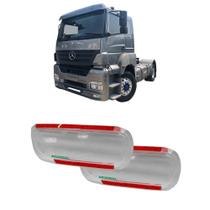 Protetor farol auxiliar caminhão mb axor