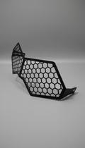 Protetor Farol Motocicleta Grade Hexagonal Aço