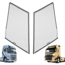 Protetor Farol Volvo Fh/Fm 2015 A 2017 Acrílico Cristal