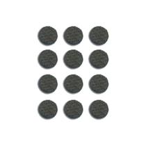 Protetor Feltro Adesivo Redondo 25mm 12 Unidades - Maxximo