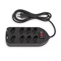 Protetor Filtro De Linha Intelbras 8 Tomadas Epe 1008+ Preto