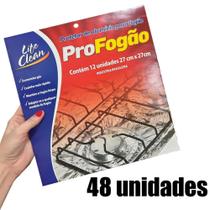 Protetor, forra Fogão, Alumínio, Tradicional, Higiene 48 un