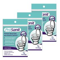 Protetor/ Forro Descartável Assento Sanitário Prosanit Kit 3 - Pro Saúde Care