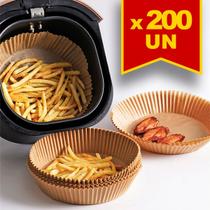 Protetor Forro Descartável para Fritadeira Air Fryer 200 uni Protetor Forro Descartável para Fritadeira Air Fryer 200 uni