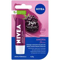 Protetor & Hidratante Labial Nivea Lip Care Amora Shine 4,8g Protetor & Hidratante Labial Nivea Lip Care Amora Shine 4,8g