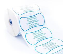 Protetor Higiênico Adesivo Descartável Peças Íntimas 112x49 Papel 1000 Unidades Azul Protetor Higiênico Adesivo Descartável Peças Íntimas 112x49 Papel 1000 Unidades Azul