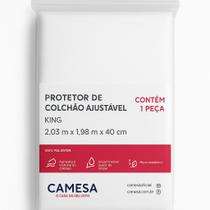 Protetor Impermeável Capa Protetora Pvc colchão king branco