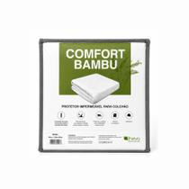 Protetor Impermeável Comfort Bambu Theva Solteiro Casal Queen King Antialérgico Protetor Impermeável Comfort Bambu Theva Solteiro Casal Queen King Antialérgico