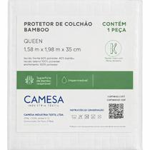 Protetor Impermeável De Colchão Queen Camesa Bambu