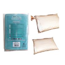 Protetor Impermeável de Travesseiro PVC Siliconado Com Ziper