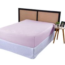 Protetor impermeável King Padrão Dimensões: 1,93m x 2,03m x 0,40cm