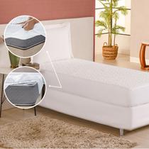 Protetor Impermeável Matelado Para Colchão Solteiro Protetor Impermeável Matelado Para Colchão Solteiro