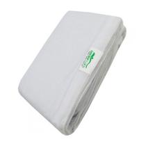 Protetor Impermeável para Cama de Casal Branco com Elástico Senior Care