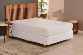 Protetor Impermeável Para Colchão Solteiro Branco Cama Box Protetor Impermeável Para Colchão Solteiro Branco Cama Box