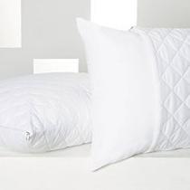 Protetor Impermeável Para Travesseiro 50 x 70 cm - 100% poliéster - Branco Protetor Impermeável Para Travesseiro 50 x 70 cm - 100% poliéster - Branco