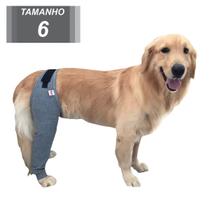 Protetor Individual Pós Cirúrgico Para Perna Traseira ou Dianteira de Cachorro - Tamanho 6 Protetor Individual Pós Cirúrgico Para Perna Traseira ou Dianteira de Cachorro - Tamanho 6