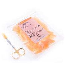 Protetor Instrumental Reto Laranja - 9,5 x 25,4 mm c/ 100