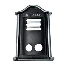 Protetor Interfone Caixa de Alumínio Fundido Prata 21x14x6cm